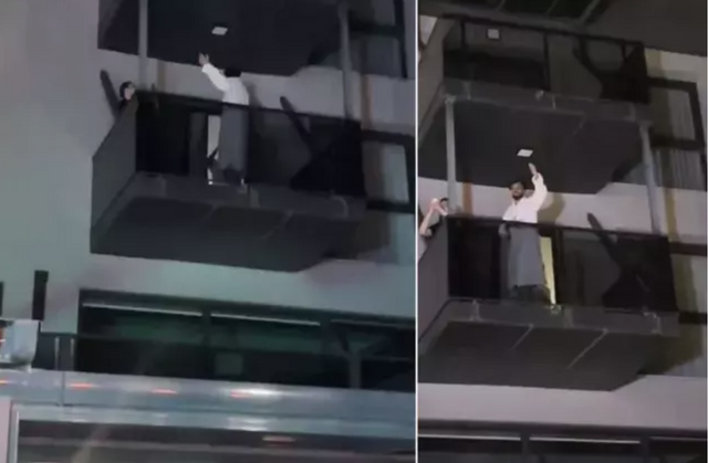 Şarkıcı Sefo kendi şarkısını duyunca bornozla balkona çıktı... - Resim: 0